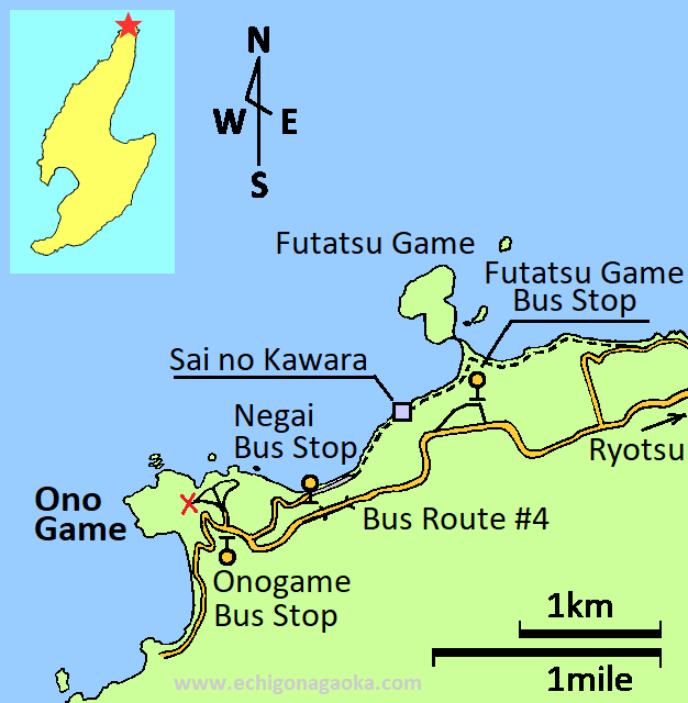 map of Ono Game